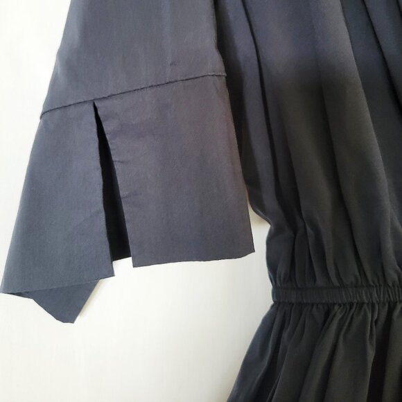 Code x Mode Size L Navy Blue Midi Dress - Picture 2 of 4